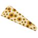 Sunflower Microfiber Hair Towel Wrap for Women 10 Inch X 26 Inch Super Absorbent Hair Turban with Button