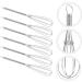 LIFKOME 7 pi ces Lot de Manuels Acier Inoxydable pour M lange de Cr me Colorante et Teinture Capillaire Mini Batteurs Multifonctions pour Salon et Cuisine Nettoyage Facile et Confort - Buy Online on GoSupps.com
