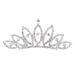 Lurrose Princess Crown Comb Mini crown hair comb small tiara comb for Flower Girls Wedding Bride Prom Birthday Party