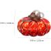 Ciieeo 2pcs autumn desktop with lights glass pumpkin jar American Country decorate glass pumpkin decorations Collection desk with cover dispenser manual Redx2pcs 12.5x12.5cmx2pcs - Buy Online on GoSupps.com