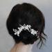 Casdre Flower Bridal Hair Pins - Pack of 3, Silver with Pearls and Rhinestones for Women and Girls | Wedding Hair Accessories - Buy Online on GoSupps.com