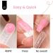Beetles Gel Poly Extension Nail Kit - 6 Colors Blue Green Nude Pink | UV Lamp, Base & Top Coat for Summer Nails - Buy Online on GoSupps.com