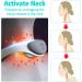 Buy Ems Neck Massager 5 Modes Wireless Device for Muscle Pain Relief & Lymphatic Drainage - Buy Online on GoSupps.com