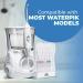 Waterpik Flosser Replacement Tips with Case - 6 Pieces | Compatible with Waterpik Oral Irrigator | Orthodontic Tips Included - Buy Online on GoSupps.com