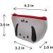 Sanrio Pocco Face Cosmetic Bag - Small Boat Design 4.3 Wide x 3 High x 2 Deep - International Shipping Available - Buy Online on GoSupps.com