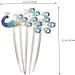 Ipetboom Diamond Phoenix Hair Comb Christmas Hair Comb Flower Hair Pins Flower Hair Comb Rhinestone Barrettes Rhinestone Hair Comb Hair Side Comb Rhinestones Bride Flower Girl Wedding Clip - Buy Online on GoSupps.com