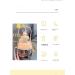 Hacodan 1000ml Kawaii Straw Bottle | Cute Cartoon Water Bottles with Straps & Stickers for Women - Violet Purple - Buy Online on GoSupps.com