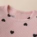 Baby Girls Cow Print Ruffled Outfit Set | Infant Clothing Gift | 3-6 Months Pink Hearts - Buy Online on GoSupps.com