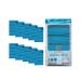 Songwol Korean Exfoliating Mitt Body Scrub Washcloth Blue Large 10 Pcs