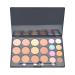 Phantomsky 20 Colors Contouring Palette Concealer Cover Creme Camouflage Pallette Cover Cover Makeup Combination with Brush Palette Make Up Palette Make-up Pallets
