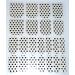 Chix Nails Polka Dot Minx Trendy Style Fingers Toes Vinyl Foils Nail Wraps Black on Silver - Buy Online on GoSupps.com