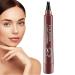 Eye Brow Pencil - Four Forked Eyebrow Pencil Waterproof Eyebrow Makeup for Natural-Looking Brows Parties Daily Use Dating Pochy Red Brown