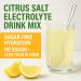 Electrolyte Drink Mix Hydration Packets: 1000mg Sodium Potassium & Magnesium Citrus Salt Hydrating Powder Zero Sugar - 30 Lemon Lime Electrolyte Powder Packets For Rehydration or Dehydration Relief Citrus 0.21 Ounce (Pac  - Buy Online on GoSupps.com