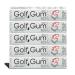 Golf Gum by Liquid Core 80mg of Natural Caffeine - Energy for Golfers - Sugar-Free Aspartame-Free Caffeine Gum - Enhanced Focus & Better Score - 5 Pieces Per Pack (5 Pack)