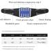 MOILO Back brace to relieve sciatica herniation lumbar disc curvature sprained back support belt adjustable support. For yoga sports fitness weightlifting suitable for men and women (Large) - Buy Online on GoSupps.com