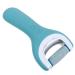 Exceart 1 set of pedicure corneaw scher for the foot scratchboard tools of electrical corneal shavers of electrical foot horn skin remover electric heel files rubbing foot scraps feet pp blue