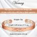 Vicmag Copper Magnetic Bracelet for Women Men | 6X Ultra Strength Magnets | Adjustable Size | 99.99% Solid Pure Copper | Rose Gold Branch Design | Gift Box Included - Buy Online on GoSupps.com