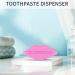 Dewedrt Home Multifunctional Bathroom Toothpaste Cream Squeezer Lip Shape (Pink and Red Random Send) - Buy Online on GoSupps.com