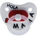 Amos Schnuller-Pack Papa Mama Latex | Premium Baby Pacifier Set - International Shipping Available - Buy Online on GoSupps.com