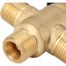 Thermostatic Mixed Valve for Home Improvement | Chrome Polished Temperature Control for Bathroom - Buy Online on GoSupps.com