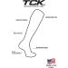 TCK Baseball Stirrup Socks Royal/White Large - Classic Striped Design - Buy Online on GoSupps.com