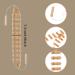 Aovna Back Massage Accessories | Wood Therapy Tools for Muscle Pain Relief Body Shaping & Lymphatic Drainage | 7.5cm x 110cm - Buy Online on GoSupps.com