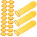 100pcs Connector Cover Finger Sleeves Industrial Protection Accessories Protection Covers Finger Protective Covers Supplies Gloves Joint Sleeve Thicken Yellow 6.5X2.5cm