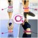 Skayddb Weighted Smart Hoola Hoop - 24 Sections, Detachable - Pink - For Adults and Children - Buy Online on GoSupps.com