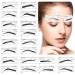 SONGJIE Eyeliner Stencil Sticker Set - 20 Pairs Beginner Eyebrow Makeup Stencils - Various Shapes for Quick & Easy Eye Makeup - Reusable & Convenient - Buy Online on GoSupps.com