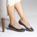 Okabashi Women's Georgia Soft Jelly Ballet Flats in Nude - Supportive Slip-On Shoes for Daily Comfort and Foot Pain Relief - Buy Online on GoSupps.com
