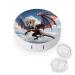 Dragon Contact Lens Travel Kit Portable Cute Contact Box with Mirror for Daily Outdoor style