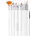Topyond Complete Nail Art Tool Set with Double Head Rhinestone Drill Pen Nail Brushes and DIY Manicure Painting Accessories - Buy Online on GoSupps.com