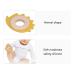 Wooden Silicone Teething Ring - Animal Shape Baby Chewing Ring for Newborns 0-12 Months - Buy Online on GoSupps.com