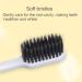 Matching Couple Brushes - Stylish Black & White Toothbrushes with Ergonomic Handles for Couples - Buy Online on GoSupps.com