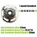 DRIFT MANIAC E-Bike Freewheel 7 Speeds 11-28/11-34T Teeth EPOCH 7S-11-34T - Premium 7 Speed Freewheel for E-Bikes - Buy Online on GoSupps.com