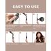 MYMULIKE Automatic Hair Curle 1.25 inch Rotating Curling Iron Automatic Wave Hair Curling Wand for Women 5 Adjustable Temps & 360 Rotating Curling & 1H Auto Off Dual Voltage Auto Rotating Hair Curler for Waves - Buy Online on GoSupps.com