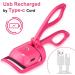 Buy Heated Eyelash Curlers - Electric Handheld Curler with 3 Heating Modes & Sensing Silicone Pad for Quick Natural Curl | Shop Now - Buy Online on GoSupps.com