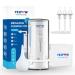 Ear Irrigation Flushing System - USB-Rechargeable Electric Ear Cleaner with 5 Modes for Effectively Ear Cleaning IPX7 Waterproof Earwax Removal Kit for Adults and Kids