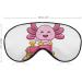 Buy Cute Axolotl Ride-On Train Sleep Mask | Soft Adjustable Eye Cover for Sleeping | Light-Blocking Blindfold for Men Women Girls & Boys - Buy Online on GoSupps.com