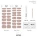 ohora Semi Cured Gel Nail Strips in Cream Beige - Salon-Quality, Long Lasting, Easy Application & Removal - Works with Any Nail Lamps - Includes Prep Pads, Nail File, Wooden Stick - Buy Online on GoSupps.com