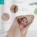 Urban Kanga Hooded Baby Towel | Double-Sided 100% Cotton Muslin | Oeko-Tex Certified | International Shipping - Buy Online on GoSupps.com