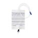 10pcs Box of Urine Drainage Bag 2000ml Capacity STERILE Overnight Urine Bags with Lever Tap Valve and 90cm Tube - Drainable Urinary Bags - Non-Latex Bedside Urinary Night Bags 2 l (Pack of 10)