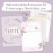 Mintkind Milestone Cards for Pregnancy | 32 Floral Baby Bump Photo Cards | Perfect Gift for Expectant Mothers | Announce Pregnancy - Buy Online on GoSupps.com