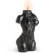 Master Series Bound Goddess Drip Candle For Men Women & Couples. Stunning and Beautiful Great Decor Unscented. Synthetic Wax with Low Melting Point. 1 Piece Black.