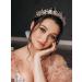 SWEETV Rhinestone Bridal Headband - Gold Wedding Tiara for Bride | Hair Accessories for Women - Buy Online on GoSupps.com