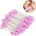 Makeup Cotton Swabs - Double Tip Soft & Strong Adsorption | Perfect for Makeup & Ear Care (Pink) - Buy Online on GoSupps.com