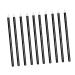 PLAFOPE 100pcs Disposable Eyeliner Makeup Eye Stick Gloss Wand Cosmetic Eye Wands Black Artificial Fiber