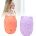 Makeup Sponge Holder Ventilating Cute Makeup Sponge Travel Bag Soft Sanitation for Makeup Accessories (Light Orange Purple) - Buy Online on GoSupps.com