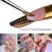 HEVAENS Round Kolinsky Acrylic Nail Brush - Size 12 Blue | Professional Nail Art Brush for Acrylic Powder Liquid Manicure & Pedicure - Buy Online on GoSupps.com