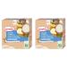 BabyBio Gourde Brass Pommes de Provence Fleur d'Oranger 340 g (Lot de 2) 340g (Lot de 2)